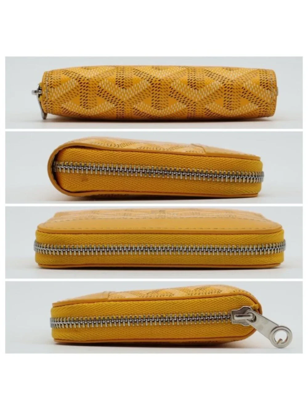 Goyard Matignon PM Compact Wallet Yellow